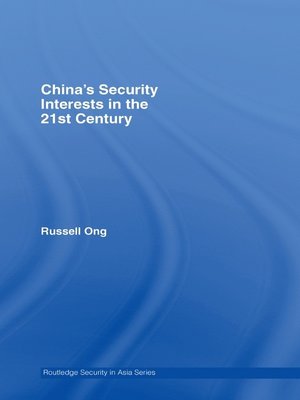 cover image of China's Security Interests in the 21st Century